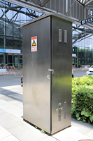 Sistema de Distribución Inteligente para Exteriores Tipo JP con Nivel de Protección IP54, Utilizado en Redes Eléctricas Rurales y Farolas