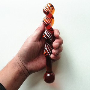 Kristallglas Anal Plug Masturbation Sexspielzeug für Männer Frauen Butt Plug Adult Produkte Prostata-Massage gerät Anal Sexspielzeug - Product Image 2