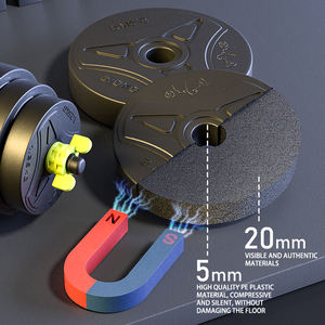 PINJIAN-Equipo de fitness para levantar pesas libres, ejercicio de cemento, pesas rusas, mancuerna <span class=keywords><strong>ajustable</strong></span> - Product Image 5