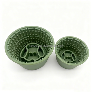 Varywell Copos de Sorvete para Cães Refrigerados e Congeláveis de 11cm e 15cm, Seguros para Alimentos, Tigela de Água Refrigerada para Cães - Product Image 1