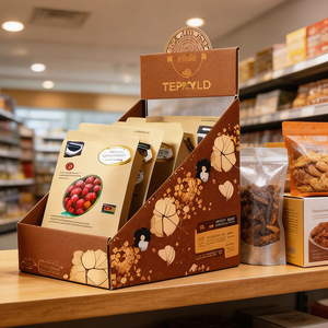 High Quality Rigid Display Boxes with Recycled Materials Glossy <b>Lamination</b> Spot UV Coating for Beauty Supermarkets Retail Stores - Product Image 3