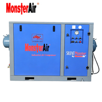 Compresseur d'air dentaire industriel mini silencieux lubrifié à l'huile 22KW 30HP 37KW 50HP