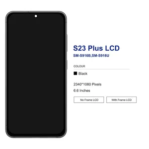 Pantalla Táctil Digital AMOLED LCD para S23 Plus 5G, Compatible con los Modelos G916 SM-S916B, 100% Original S23+ S23 Plus 5G - Product Image 1