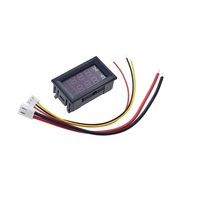 Voltmètre et ampèremètre LED DSN-VC288 DC 100V 10A, précision 1%, garantie 1 an - Jauge numérique double tension/courant, outil pour usage domestique