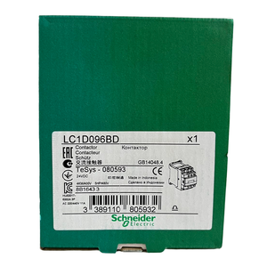 Contactor Magnético LC1D096BD 3P 24VDC 9A AC IP20 - Product Image 1