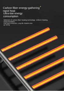 Radiateur électrique gris mat en acier inoxydable séchoir Design vertical ménage <span class=keywords><strong>serviette</strong></span> chauffage caractéristique chauffage pour hôtels - Product Image 6