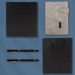 <span class=keywords><strong>In</strong></span> Ấn A5 Kế Hoạch Máy Tính Xách Tay Biểu Tượng Tùy Chỉnh Máy Tính Xách Tay Hộp Quà Tặng Với Kim Loại Trung Tính Chữ Ký Bút - Product Image 3