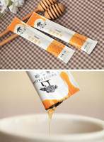 Machine d'emballage automatique de miel en sachet 4 faces Sachet de sauce tomate en pâte de ketchup Machine de remplissage en sachet avec imprimante de date