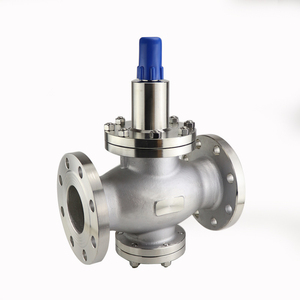 High Temperature Y42X-16P Pilot Operated EPDM <b>Seal</b> Flange End Spring Piston Pressure Release Valve for Steam - Product Image 3