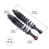 Amortisseur arrière 320MM pour moto ou trottinette électrique CG125 GN125 Daelim VS 125 Yamaha Honda