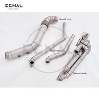 Kit de collecteur d'échappement T4 avec isolation pour BMW Gen2 B58 G42 240i G20 340i G22 440i G30 540i – Amélioration des performances