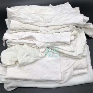 High Absorbency White Cotton <b>Cloth</b> Low Lint Industrial Wiping Rags for Cleaning and Management White Cotton Rags - Product Image 2