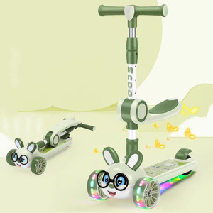 2023 l'ultimo design cartoon rabbit scooter per bambini 2-10 anni i neonati maschi e femmine possono sedersi e cavalcare coasting 3 in 1 - Product Image 3