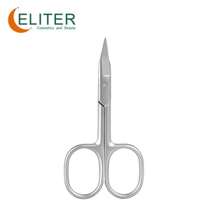 Eliter Tijeras de Acero Inoxidable con Hoja Curva Clásica, Máquina de Uñas de Buena Calidad, Juego de Tijeras para Uñas - Product Image 1