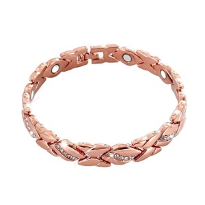 Bracelet en cristal magnétique en or rose pour femmes, à porter au quotidien - Product Image 5