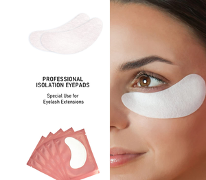OEM propre marque logo russe volume cils extension plateaux boîtes non pelucheux patchs pour les yeux non tissé gel coussinets pour les yeux - Product Image 3