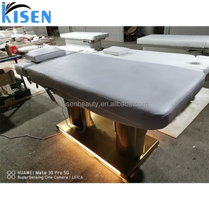 Table de massage électrique de luxe Kisen à 4 moteurs pour soins corporels complets, spa, esthétique et soins des cils - Product Image 6
