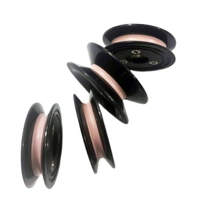 CR1002-B04B05 tùy chỉnh OEM nhựa mặt bích ròng rọc cho dây cáp ngành công nghiệp ISO9001-2008 chứng nhận - Product Image 6