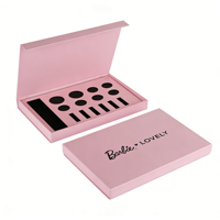 Boîte cadeau en carton rigide écologique imprimée avec logo, en papier recyclé, pliable, avec fermeture magnétique, emballage cosmétique