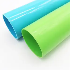 Customizable Color Round Pvc Pipe Fabrication Furniture Grade Plastic Tubing Plastic Tube Pvc Plastic Tube For Tetherball Pole