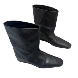 Nouvelles Bottes Mi-Mollet Rétro Britanniques à Bout Carré Rehaussantes pour Femmes 2026 – Bottes Slim Polyvalentes - Product Image 5