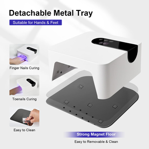 Lampe à ongles LED sans fil professionnelle, portable, à longue durée de vie de la batterie, séchage rapide, durable, avec logo personnalisé, pour la maison et le salon - Product Image 5