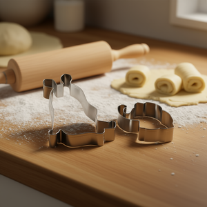 Mouse And Elephant <b>Cookie</b> Cutters 2 Piece Set For Baking <b>Cookies</b> - Product Image 3