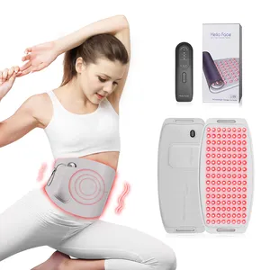 Newest 2024 Women Beauty Products LED Light Therapy Belt 660nm 850nm Pain Relief Skincare Portable Item Red Therapy Light Belt