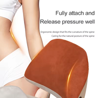 Coussin de massage chauffant électrique 3D Shiatsu pour le dos et la taille, portable, pour les fesses et la colonne vertébrale, avec fonction pétrissante, pour chaise