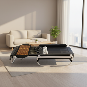 เตียงนวดหยก V4 รุ่นบรรเทาอาการปวดหลัง พร้อมระบบทำความร้อน ได้รับการรับรองมาตรฐาน CE และ ISO13485 จากผู้ผลิตจีน - Product Image 1