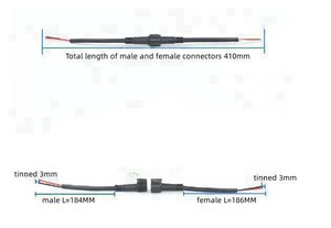 Водонепроницаемые соединители QUANWEI (2, 3, 4 контакта) M8, M10, M12: штекеры и гнезда для светодиодных лент, аккумуляторов и наружного освещения - Product Image 4