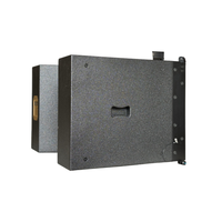 Haut-parleur audio professionnel hybride de 15 pouces pour les événements en plein air, caisson de basses à fréquences basses