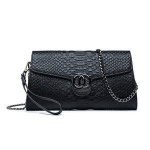 Borsa a tracolla <span class=keywords><strong>con</strong></span> motivo a coccodrillo borsa da donna in pelle alla moda borsa da polso a tracolla borsa da sera <span class=keywords><strong>con</strong></span> pochette per abito da banchetto - Product Image 4