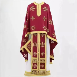 Túnica de Iglesia Católica al por Mayor, Túnica con Capucha para Clérigos, Vestimenta Litúrgica Religiosa, Unisex para Adultos - Product Image 2
