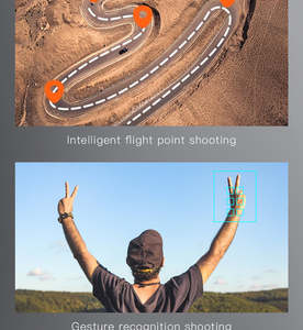 Dron GPS SG109 MAX HD 720p con Cámara Dual, Pantalla de Plástico, Control Remoto, Alcance de 5 km, Larga Duración, Evitación de Obstáculos, Motor sin Escobillas - Product Image 2