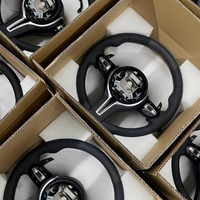 Volant pour Bmw E87 E83 E90 E91 E92 E84 E70 E71 F10 F20 F22 F30 F32 M3 M5 Volant en cuir personnalisé