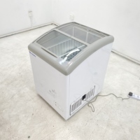 Mini-congélateur vitrine pour glaces et bâtonnets glacés