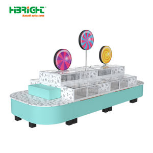 Estante de metal para dulces de Servicio Ligero, gabinete para aperitivos, soluciones minoristas, soporte de exhibición - Product Image 1