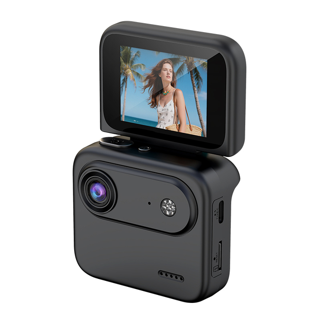 Kids Toy Camera 2.0 Inch 180° Flip Screen Video Digital Camera UHD 4K Outdoor Sports Photography Action Cam