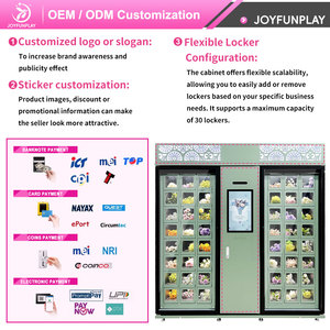 Distributeur automatique de fleurs intelligent JoyFunplay, fabrication OEM, conception personnalisée, solution de stockage frigorifique <span class=keywords><strong>24h</strong></span>/24 - Product Image 2