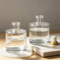 Flacon diffuseur cylindrique en verre 100ml 150ml 200ml pour parfum/liquide parfumé