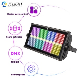 Nhà Máy Giá 1000W 8 + 8 phân đoạn LED Strobe ánh sáng sân khấu DMX 864 pcs 5050 pixel Strobe Led Light Bar - Product Image 6