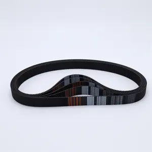 Rubber Bottom Fabric Belt HTD5M Rubber Timing Belt Synchronous Belt Factory Arc Tooth