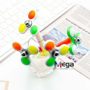 <span class=keywords><strong>Mega</strong></span> Trung Quốc nhà máy bán buôn căng thẳng thuốc giảm Gyro nhựa quay thần tài bút <span class=keywords><strong>peg</strong></span>-top hình xoay bút bi - Product Image 4