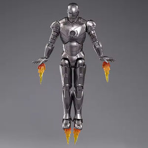 Zd Toys originale Marvel 10 ° anniversario edizione 1/10 scala Iron Man Action Figure MK 2 modello giunzioni mobili materiale plastico - Product Image 4