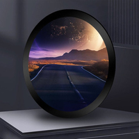 Monitor LCD Circular Android de 23.6 Pulgadas para Uso en Ascensores Interiores QDE, Pantalla Digital HD para Juegos