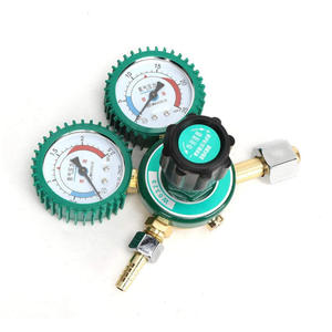 Régulateur de pression d'oxygène en laiton et aluminium, débitmètre de CO2 avec structure pour la réduction de pression - Product Image 2