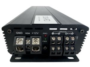 Amplificateur <span class=keywords><strong>audio</strong></span> pour voiture 4 canaux Classe D Gamme complète 4X 300Watts RMS 4-ohm Amplificateur extrêmement puissant pour systèmes de sonorisation de véhicule - Product Image 2