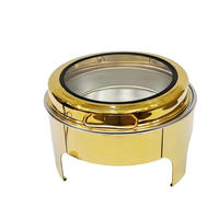 Oferta Especial: Juego de Buffet Yuqi Golden Wedding con Calentador de Alimentos, 6.0L, Acero Inoxidable, con Estantes Ajustables Hidráulicamente para Hospital