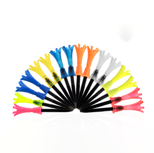 T-shirts <span class=keywords><strong>de</strong></span> golf en plastique à vis réglables colorés personnalisés en gros - Product Image 5
